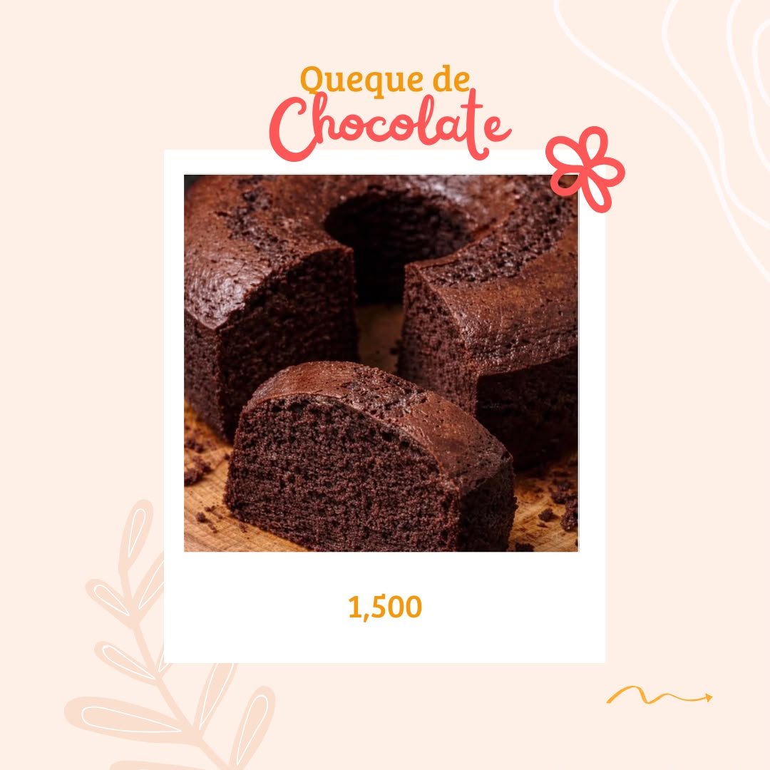 Queque de chocolate